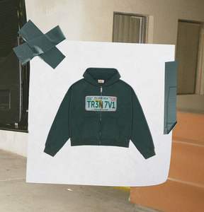 Sudadera con capucha Heavyweight Blank Streetwear Gráfico Vintage Estampado de gran tamaño Tallas grandes Peso pesado algodón - Product Image 6