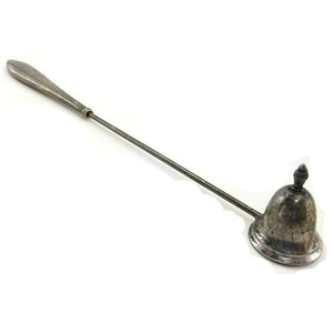 Accessoire d'extinction de bougie en métal de couleur noire avec coquille pour éteindre les bougies - Product Image 4