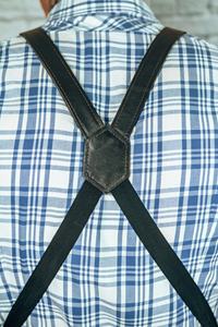 <b>Leather</b> <b>Apron</b> Muti Pocket for All Your Tool Full Length Kitchen LPN-0068 - Product Image 5