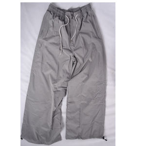 Pantalon baggy de ski de neige pour hommes Pantalon à taille élastique Imperméable Couleur unie Ligne fine Pantalon hip-hop de rue tendance ample pour hommes Hipster - Product Image 5