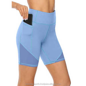 Short Logo personnalisé Vêtements de sport pour femmes Fitness Workout Pantalon de yoga sans couture Short de yoga - Product Image 4