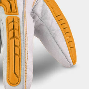 ถุงมือหนังแท้100% แบบสั่งทำถุงมือกันกระแทกสูงผลิตจากวัสดุของปากีสถาน - Product Image 6