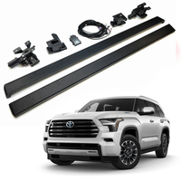Marchepieds électriques latéraux en aluminium et plastique pour Sequoia, kit de marchepieds sur mesure, accessoires automobiles, étanchéité IPX67, fourniture d'usine