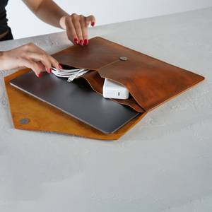 Bolsas y fundas para portátiles, impermeables, impermeables, finas, de negocios, de cuero personalizado, de negocios, de negocios - Product Image 5