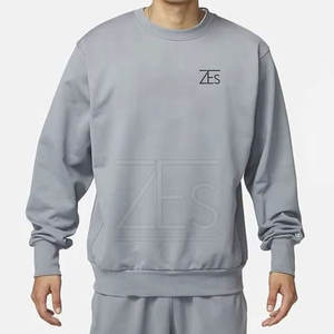 Sudaderas de gran tamaño básicas con logotipo impreso personalizado para hombres, sudaderas de gran tamaño hechas en Pakistán a precio al por mayor para hombres - Product Image 3