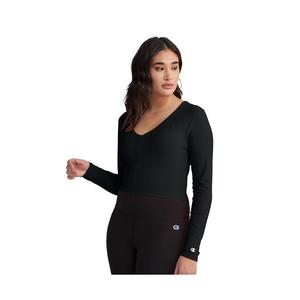 เสื้อคาร์ดิแกนซิปแบบริบสำหรับผู้หญิง สีดำ ของแท้ 100% หมายเลขรุ่น MSS-WL9323586452003 - Product Image 2