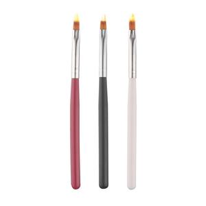 Pinceau personnalisé de haute qualité avec manche en plastique, outil de manucure et d'art des ongles, pinceaux à ongles, stylo à dessin, outils de manucure - Product Image 5