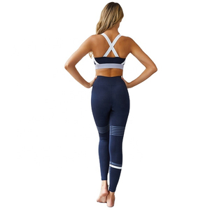Logo personnalisé, leggings sexy de yoga, vêtements de gym, leggings teintés, leggings d'entraînement sans couture pour femmes - Product Image 3