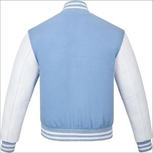 2024 chaquetas de espíritu universitario de color personalizadas para equipos deportivos al aire libre Servicio OEM de alta calidad Entrega de invierno - Product Image 2