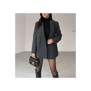 Giacca Blazer a bottone singolo da donna - Product Image 1