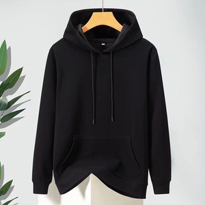 Alta calidad 100% algodón cálido pulóver sudaderas con capucha de algodón al por mayor impresión personalizada bordado sudaderas con capucha para hombres - Product Image 4