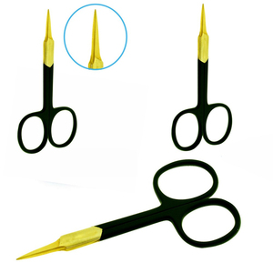 Elite Modern Beauty Instrument Cutticle Nail Scissor Acero inoxidable con hoja curva Mejor precio Herramienta DE MANICURA - Product Image 1