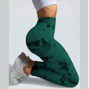 ชุดสองชิ้นกางเกงเลกกิ้งเอวสูงและสปอร์ตบราย้อมสี2026ดีไซน์ใหม่ - Product Image 6