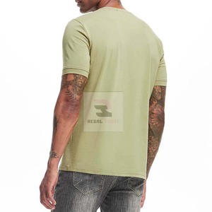 เสื้อยืดแขนสั้นผู้ชายผ้าฝ้ายคุณภาพสูงขายส่ง - Product Image 6