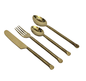 Ensemble de couverts classiques en acier inoxydable de style occidental avec manche, couteau à steak, fourchette, cuillère - Cadeaux portables pour hôtels et restaurants - Product Image 3