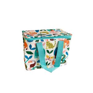 Logotipo personalizado impreso ecológico reutilizable PP tejido Cooler Bag Plastic Shopping Tote Lunch Bag con la característica del bolso - Product Image 2