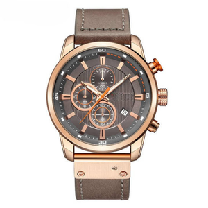 Montre-bracelet de luxe en acier inoxydable à quartz pour hommes lunette en céramique noire verre saphir montre de mode affichage à cadran analogique limité - Product Image 1