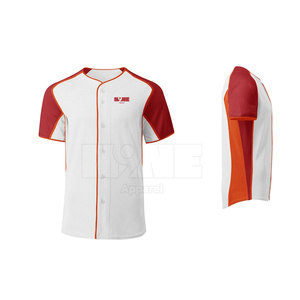 เครื่องแบบเบสบอลโพลีเอสเตอร์ชุด100% ชุดกีฬาเบสบอลดีไซน์ใหม่ - Product Image 4
