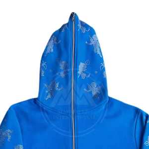 2025 Low Moq Full Face Zipper Sudadera con capucha personalizada Color liso Ropa informal Full Face Zipper Hoodies - Product Image 3