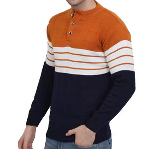 Haute qualité hommes pull sweat Polyester/coton mélangé solide automne polaire respirant écologique personnalisable sweat - Product Image 1