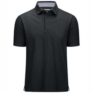 Polos personalizados de alta calidad para uniforme de hombre Polo de golf de algodón 100% con impresión de logotipo y bordado - Product Image 1