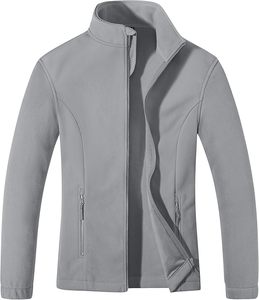 2024 elegante chaqueta de lana de talla grande para mujer con cierre de cremallera ropa de invierno de relleno de algodón con bolsillos cálidos conveniente uso diario - Product Image 1