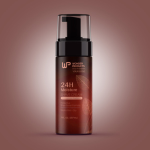 Crema de afeitado en seco y húmedo con infusión de Granada y frambuesa OEM/ODM para mujer, precio al por mayor de depilación de etiqueta privada - Product Image 1