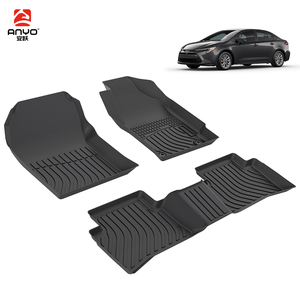 Alfombrillas de Coche Impermeables para Todo Clima, Alfombrillas de Maletero 3D Tpe Personalizadas para Toyota Corolla <span class=keywords><strong>Hatchback</strong></span> Hybrid RHD 2019-2025 - Product Image 2