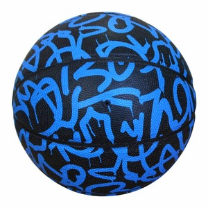 Ballon en cuir PU durable de haute qualité Alaay pour l'entraînement professionnel au basketball et au football en intérieur/extérieur avec logo personnalisable - Product Image 4