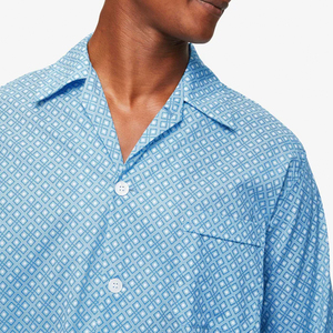 Conjunto de pijamas de franela para hombre 2025, ropa de dormir de manga larga de invierno con botón, 2 piezas, camisones cálidos amigables con la piel - Product Image 6