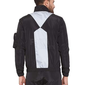 ชุดกันลมกันน้ำสำหรับผู้ชายชุดเสื้อกันลมน้ำหนักเบาออกแบบโลโก้ใส่สบายใส่กลางแจ้งได้อย่างลงตัว - Product Image 4