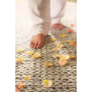 Alfombra de lana trenzada Netline Home Fusion Oyster - Product Image 3
