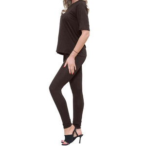 Logo personnalisé Ensemble deux pièces pour femmes Yoga Sports Ensemble professionnel fabrique des jambières de gymnastique de haute qualité et ensemble de hauts - Product Image 3