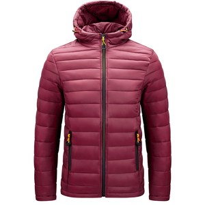 Veste matelassée pour homme de qualité supérieure, tendance, décontractée, pour l'hiver, avec logo personnalisé, vente en gros - Product Image 5