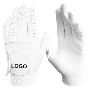 Gants de golf antidérapants en cuir Cabretta de vente chaude Logo personnalisé Femmes Hommes Gant de golf en cuir Pu - Product Image 1