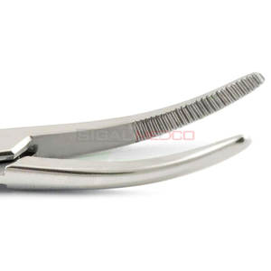 Kelly คีมสำหรับผ่าตัดแบบโค้ง5.5นิ้วใช้ซ้ำได้ทำจากสเตนเลสได้รับการรับรอง CE - Product Image 6