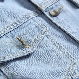 Veste en jean pour homme à prix raisonnable, en matériau durable, anti-froissement, tendance, légère, avec des matériaux durables - Product Image 4