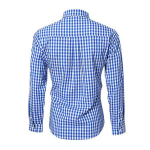 Fourniture directe OEM Chemises Trachten 100% coton pour hommes Respirant à séchage rapide et anti-rétrécissement Conçu en usine - Product Image 2