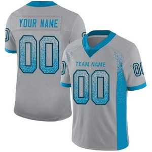 Uniformes de fútbol americano de poliéster por sublimación, novedad de 2025, jerseys de fútbol americano bordados totalmente personalizados - Product Image 4