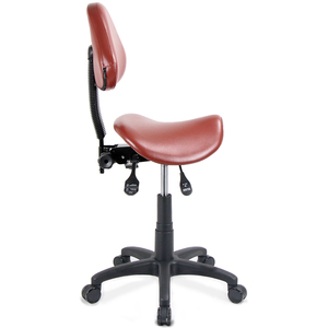 Tabouret ergonomique moderne d'une seule pièce avec support arrière pour l'école, l'appartement ou l'hôpital Matériau plastique durable - Product Image 3