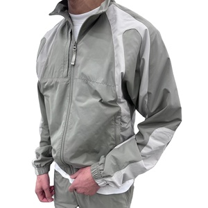 Veste coupe-vent zippée personnalisée, pantalon de jogging, 100% coton, doublure en polaire, pantalon cargo sportif d'hiver, coupe-vent, pantalon de survêtement unisexe - Product Image 1