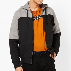Basics Cotton Blended Factory Outlet Mid Weight Hombres Sudadera con capucha Ajuste regular Buena calidad Ropa al aire libre Hombres Sudadera con capucha - Product Image 1