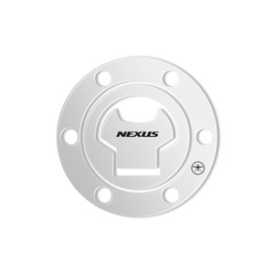 PROTECTION DE RÉSERVEUR 3D ADHÉSIVE ARGENTÉE pour Scooter GILERA NEXUS 2008 - Product Image 1
