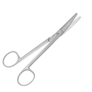 Ciseaux manuels Aufricht 18.5cm avec Offres Spéciales à pointe dentelée finie à code couleur - Product Image 1