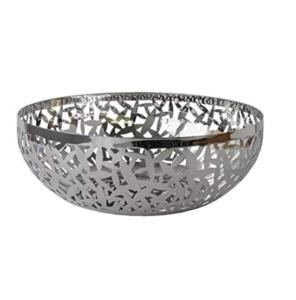 Mesa de comedor de hierro decorativa, tazón de fruta de Metal con recubrimiento en polvo terminado - Product Image 1