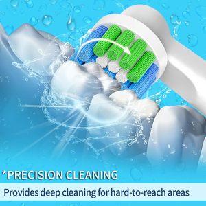 48h Antibacterial Defense Round Replacement <b>Toothbrush</b> <b>Heads</b> Generic for Oral Bs Electric Refills Wholesale OEM Factory - Product Image 3