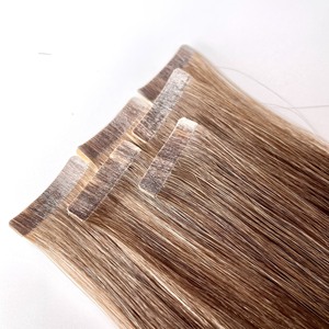 Nvisible Tape-Extensión de cabello humano, rizador completo aliged - Product Image 1