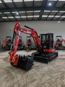 Excavatrice puissante Kubota U55-4 d'origine japonaise, prête à l'emploi, avec système hydraulique haute performance, à vendre. - Product Image 3