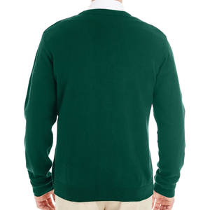 Suéter cárdigan con botones y cuello en V para hombre - Product Image 5