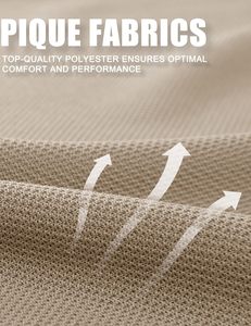 Polos informales de alta calidad OEM a precio de fábrica para hombre, Polo bordado transpirable de secado rápido a granel para Polo personalizado - Product Image 6